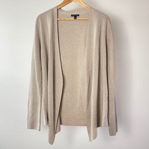 Eileen Fisher Light Tan Knit Cardigan
